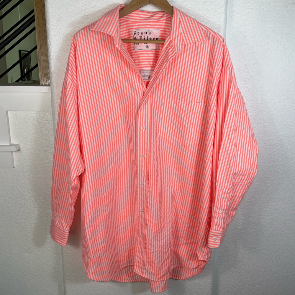 Frank & Eileen Pink Button Down Shirt - Picture 3 of 8